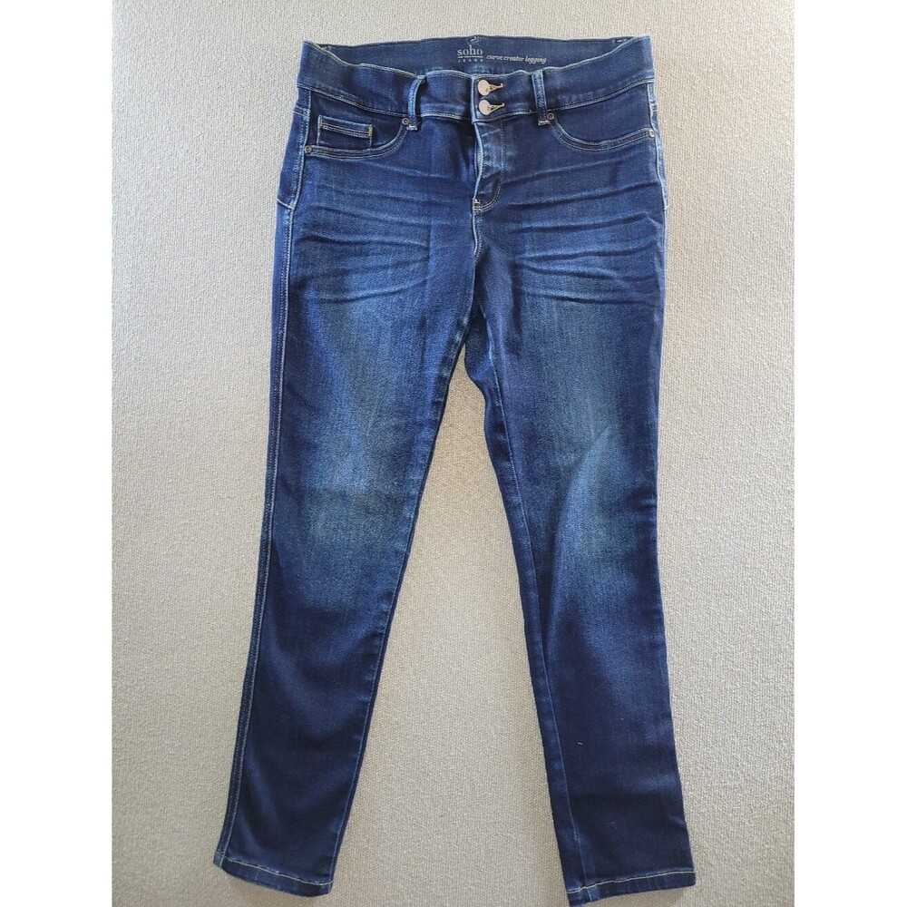 Soho Size 12 Curvy Creator Legging Blue Denim Skinny Jeans